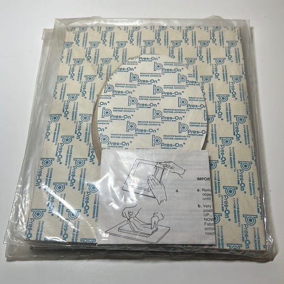 Vintage puff-up foam mats - Picture 3 of 3